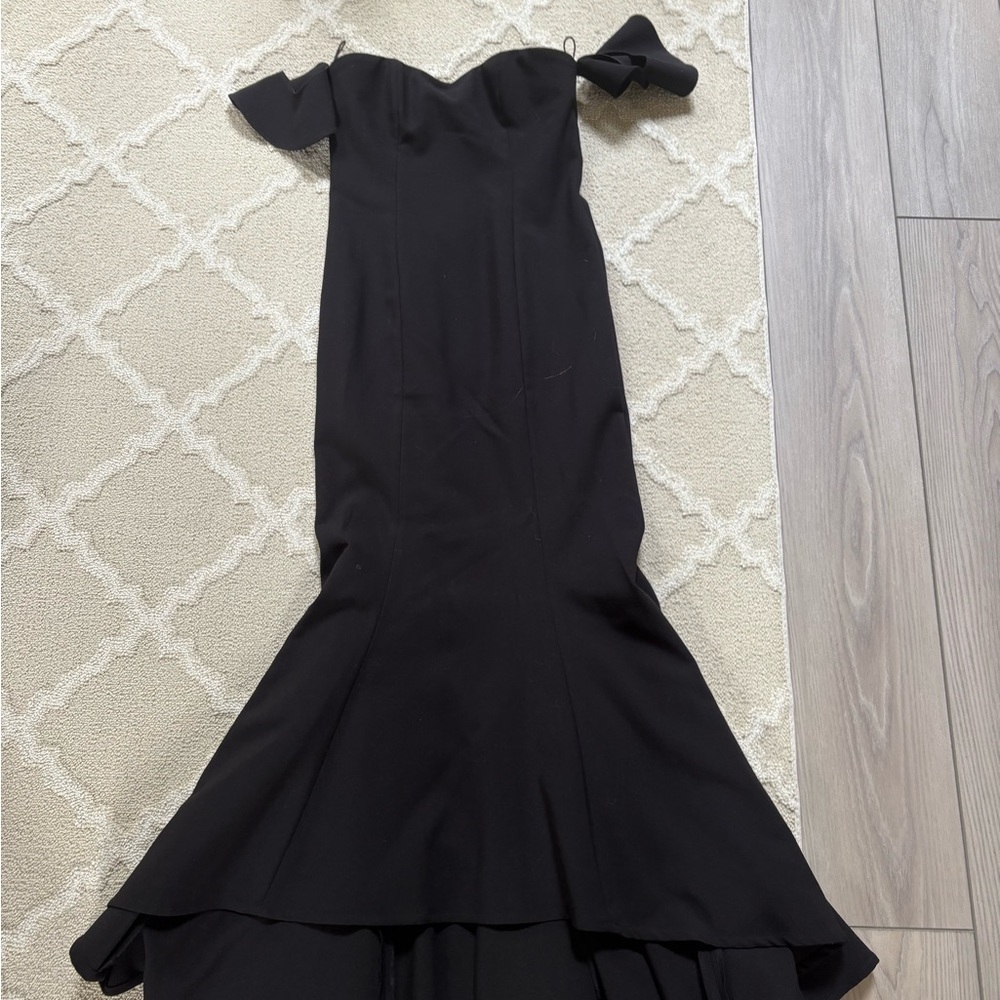 Likely Black Off-Shoulder Gown for Cocktail
